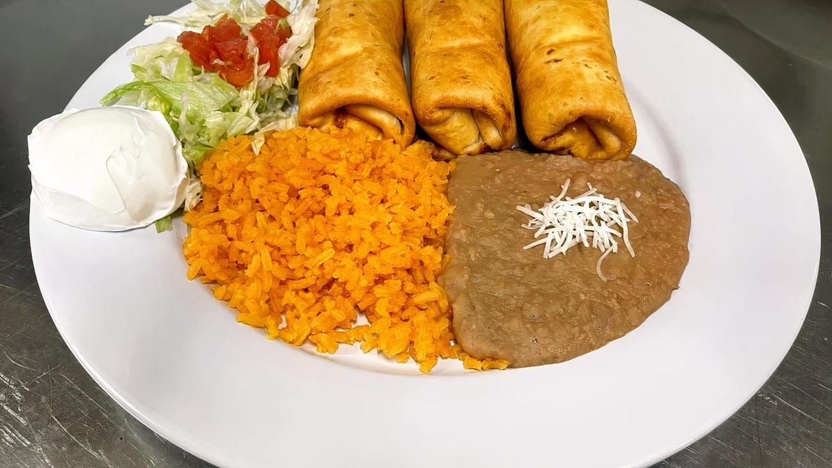 Chimichangas.