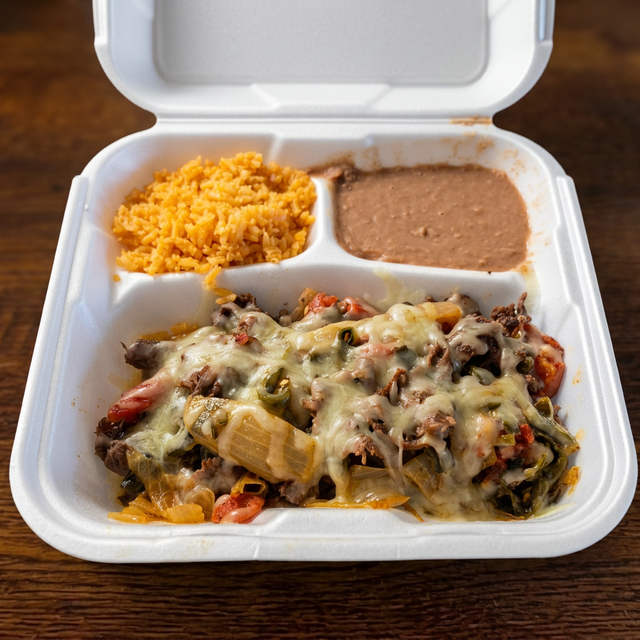 Con Rajas y Queso.